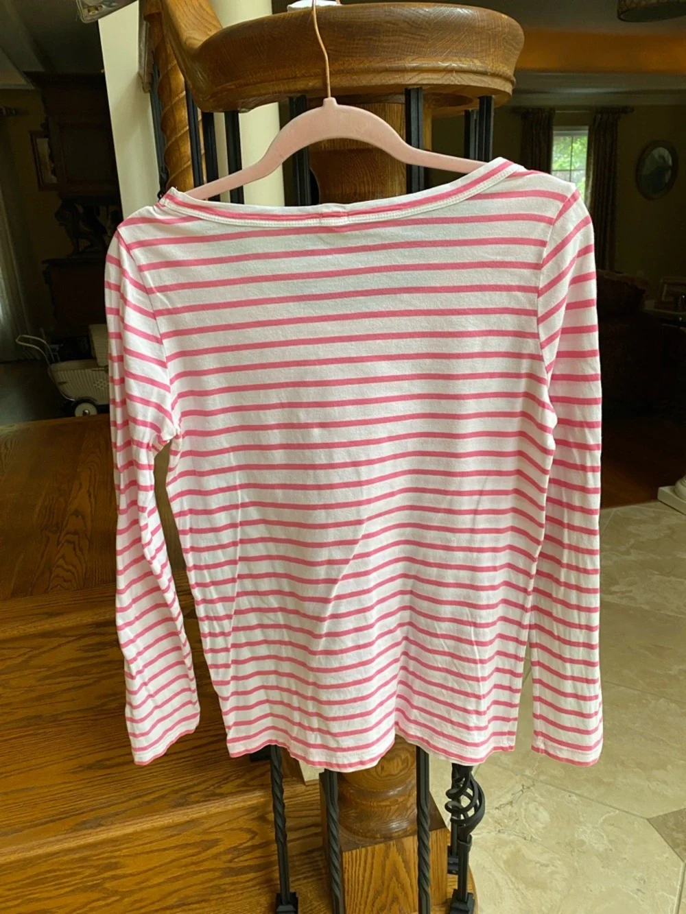 J. CREW Cotton Striped Top